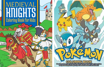 coloring books