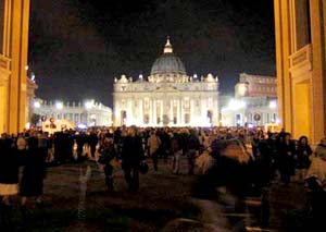 VATICANO EN LA NOCHE