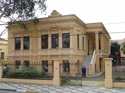 House of a good family in Sao Paulo, Campos Eliseos, 1910