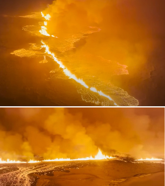 Iceland eruption