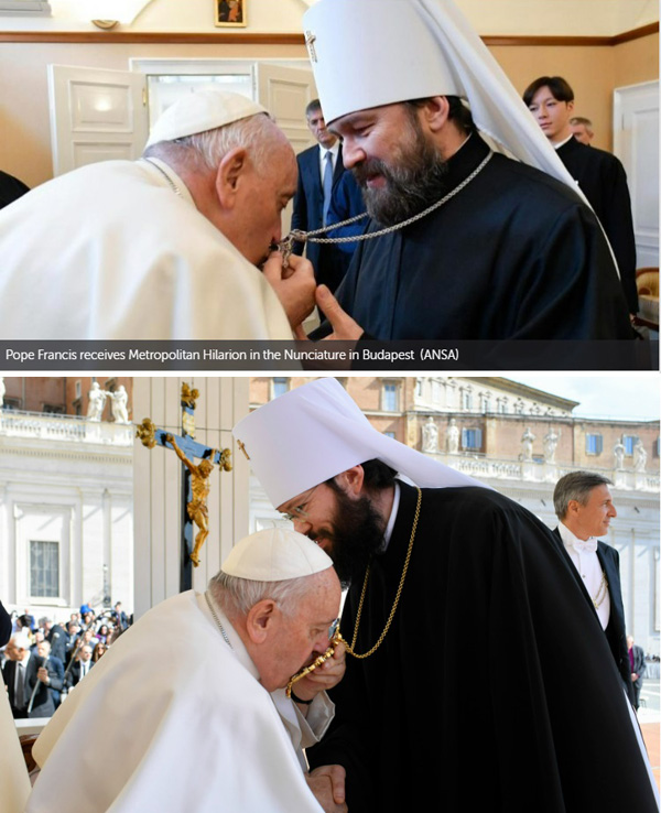 Hilarion Alfeyev and Anthony of Volokolamsk