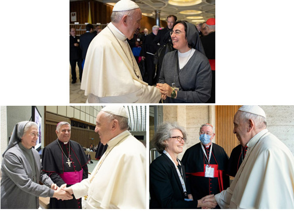 Francisco nombrando mujeres en el Vaticano