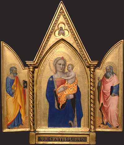 Nuestra Señora y el Niño, Pedro y Juan