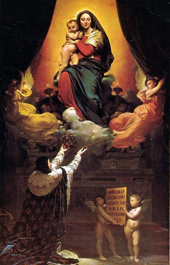 king Louis XIII assumption patroness